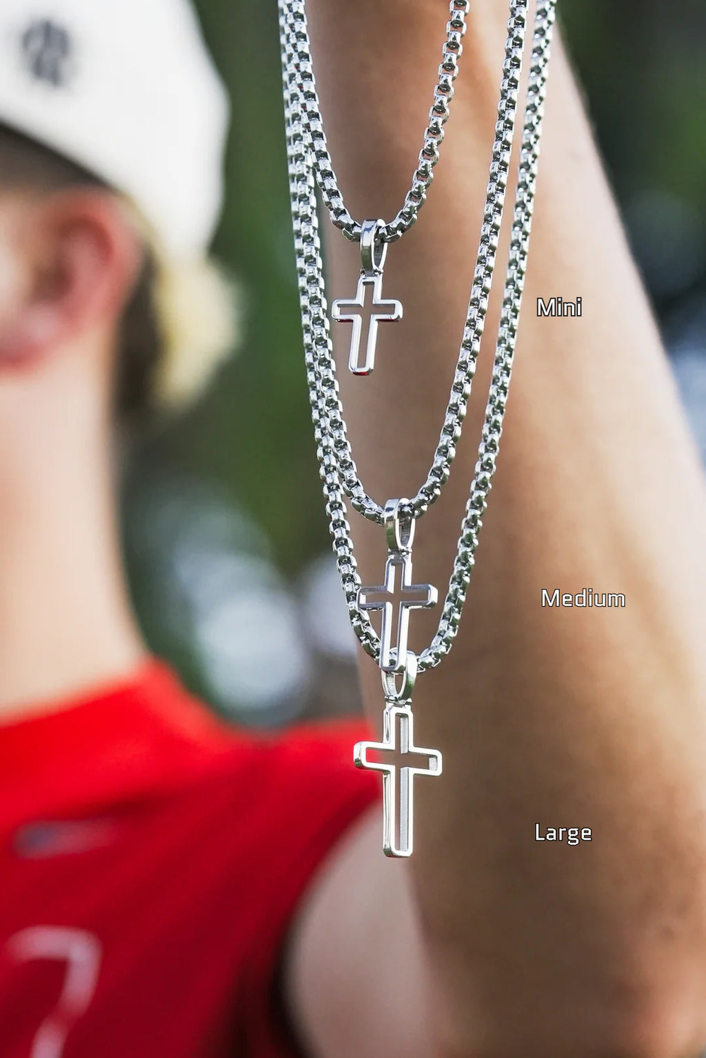 CROSS CHAIN SILVER