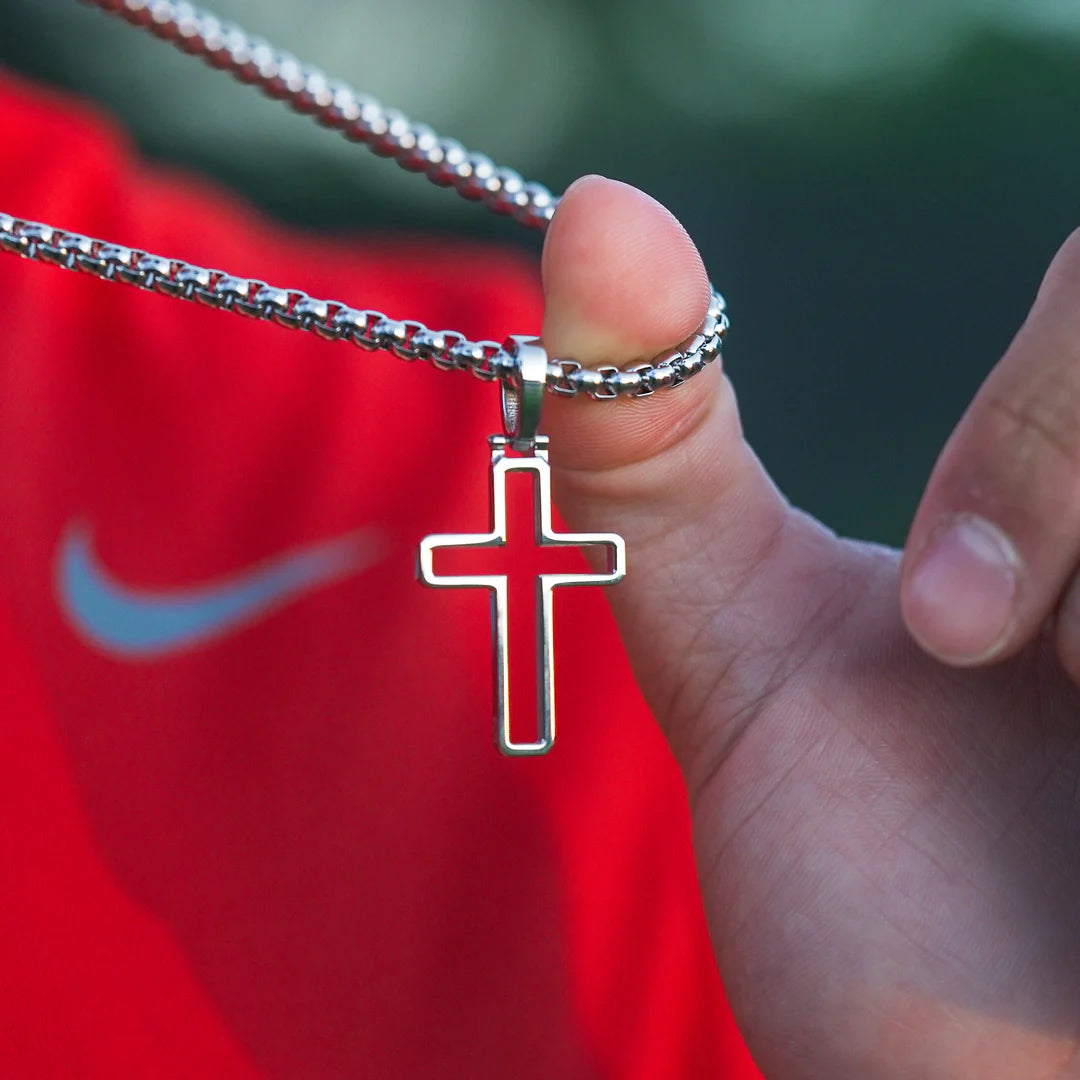 CROSS CHAIN SILVER