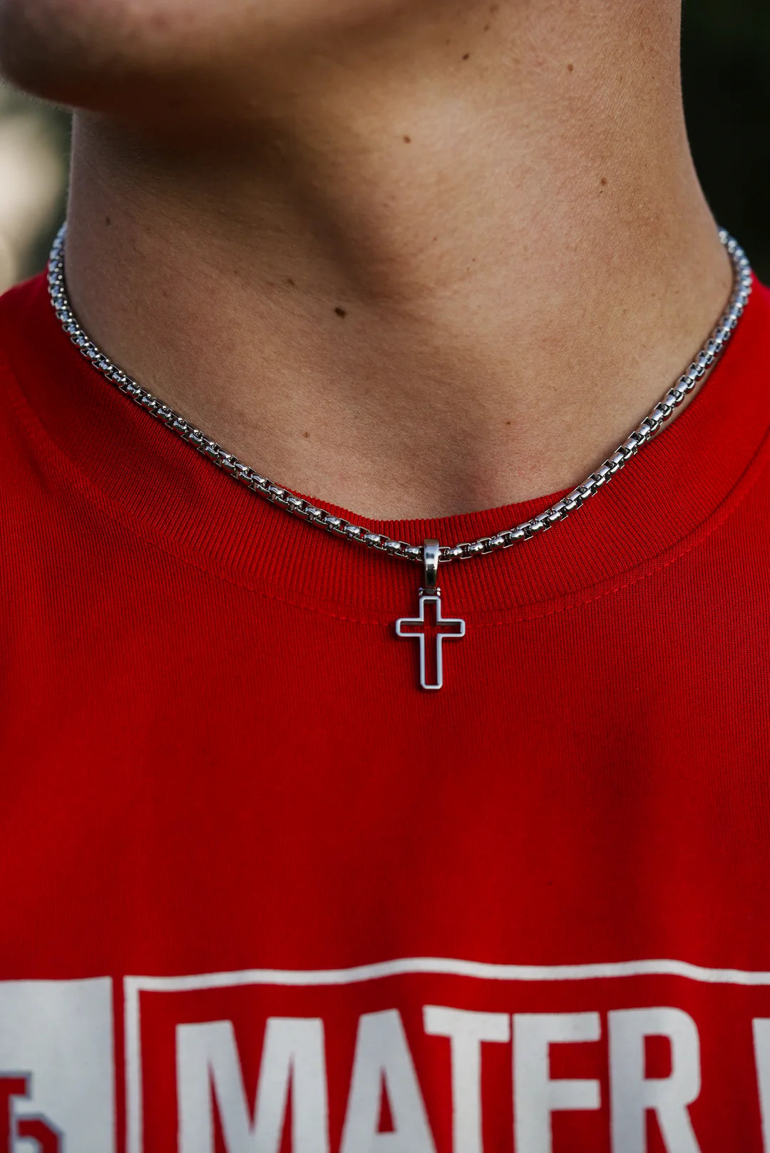 CROSS CHAIN SILVER
