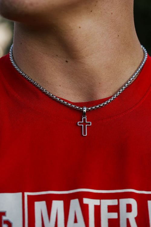 CROSS CHAIN SILVER