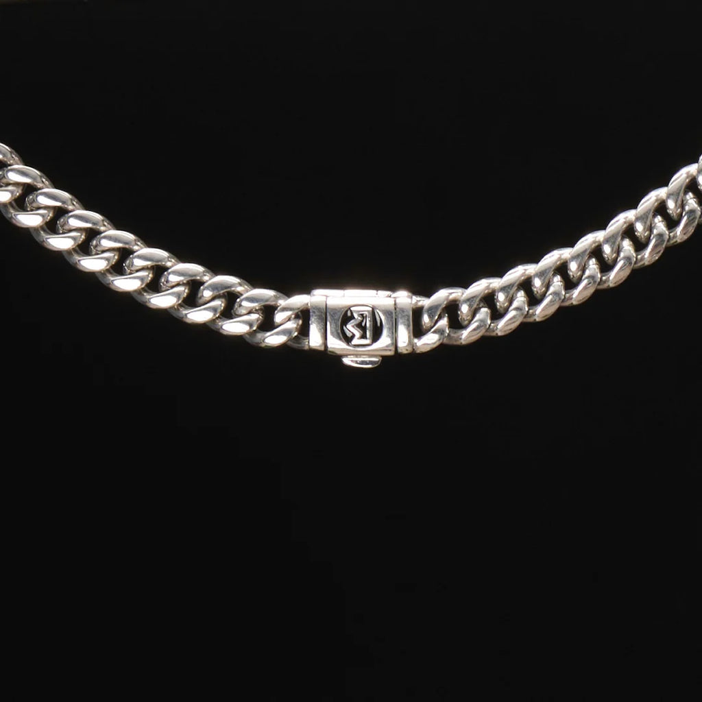 UNBREAKABLE CUBAN SILVER 6MM